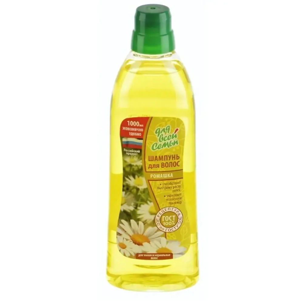 Шампунь для волос ДЛЯ ВСЕЙ СЕМЬИ Ромашка 1л