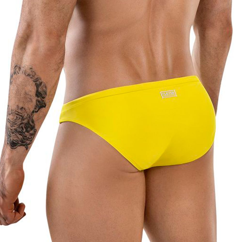 Мужские плавки желтые Clever Moda VALLARTA SWIMSUIT BRIEF 184003