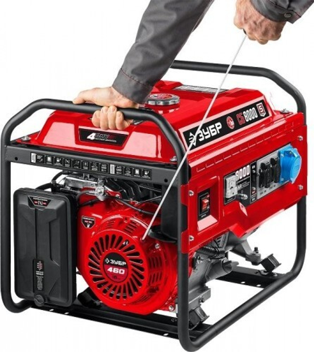Генератор бензиновый ЗУБР СБ-8000