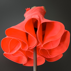 Laura 28-01-01-C | Платье годе для спортивных бальных танцев | Vasileva Dance