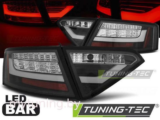 Задние фонари black led bar для Audi A5 coupe