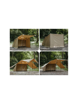 Палатка Naturehike Mountain Stream, 1-местная, алюминиевый каркас, бежевая