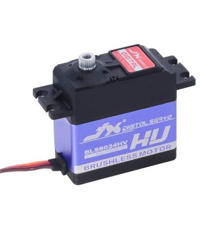 Сервомашинка цифровая JX Servo BLS6034HV (60г/33.7/0.11/7.4V) бесколлекторная, Ecoboost