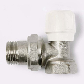 Кран запорный UNI FITT НГ 1/2 х 3/4 угловой