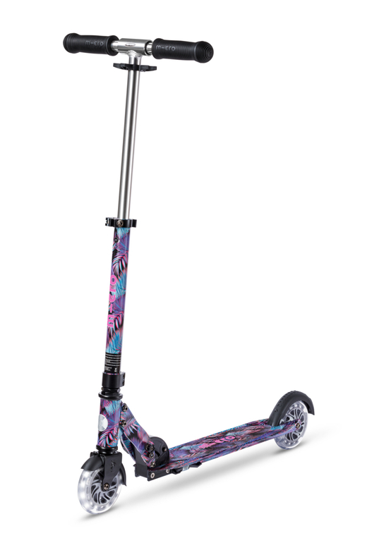 Самокат Micro Sprite LED, Art Джунгли