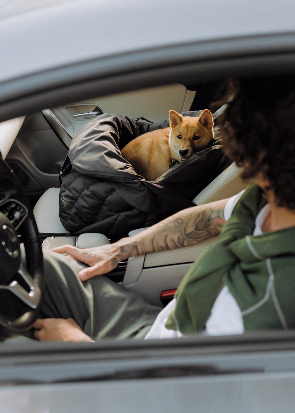 Чехол для автокресла облегчённый, черный