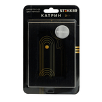 Рамка 2-местная (без перемычки), металл, STEKKER, MFR00-7012-05, серия Катрин, черный 50032