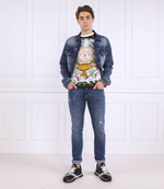 Джинсовая куртка Versace Jeans Couture - темно-синий(74GAS460DW022D14)