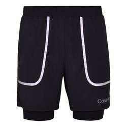Мужские теннисные шорты Calvin Klein 2 in 1 Woven Short - black