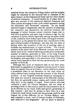 Le morte Darthur. The history of King Arthur and of his noble knights of the round table | Thomas Malory