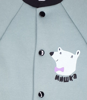 Комбинезон Мишка (бирюзовый)