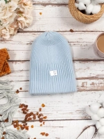 шапка ангора зимняя пушистая вязаная модная