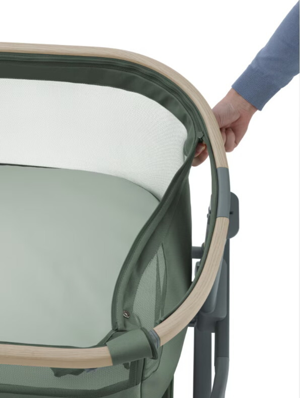 Колыбель Maxi-Cosi Iora Air Beyond Green ECO/зеленый
