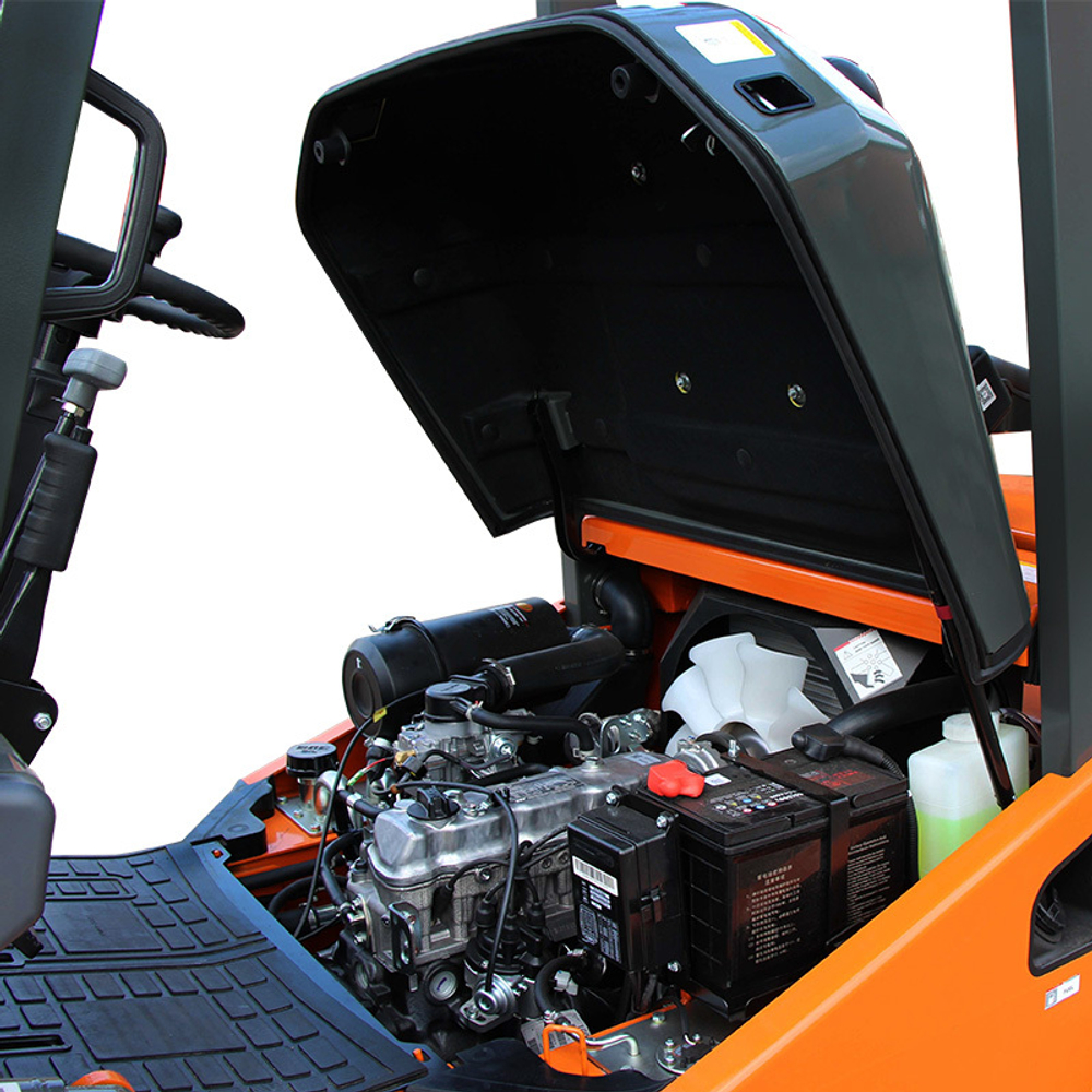 Дизельный вилочный погрузчик CPCD18-XCK2 с тремя линиями гидравлики
