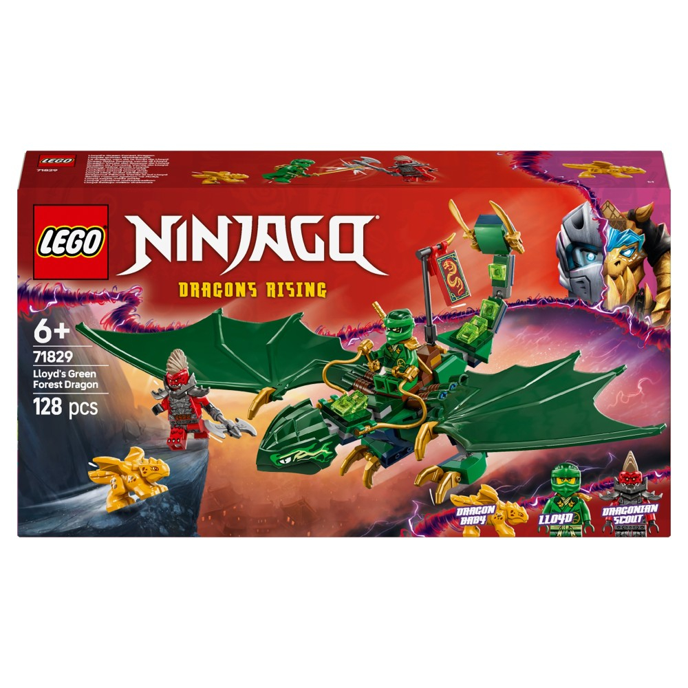 Конструктор LEGO Ninjago 71829 Зелёный лесной дракон Ллойда — фото 2