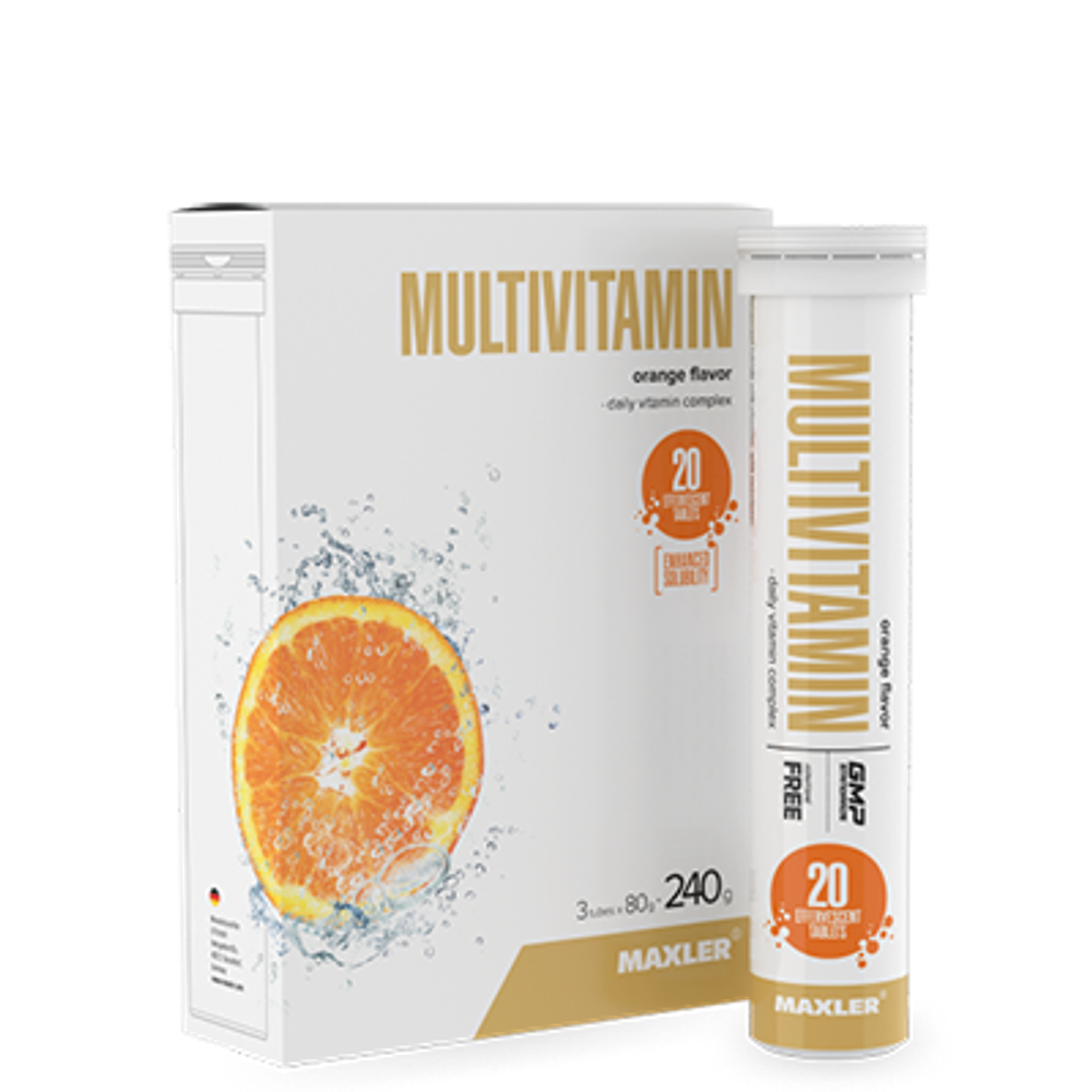 Maxler Multivitamin Effervescent 20 шипучих таблеток