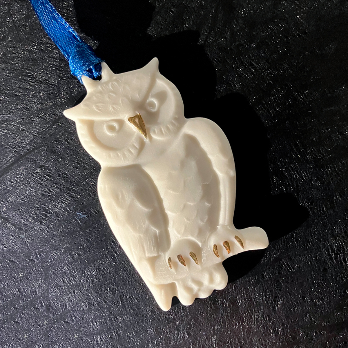 фарфоровая игрушка Сова — Leoleo handmade