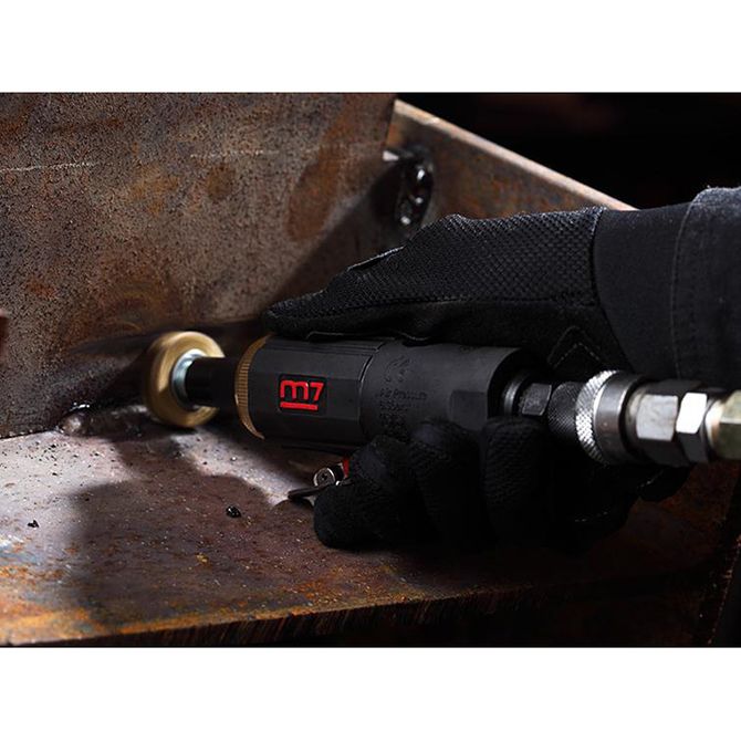 MIGHTY SEVEN (QA-0115A) Пневматическая бормашина (шарошка) 3 - 6 мм, 25000 об/мин, с набором принадлежностей, 15 предметов