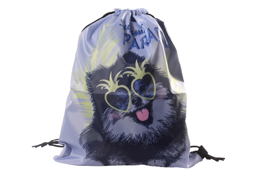 Мешок для обуви 33*40 см, для девочек "Милашки", 4 вида микс