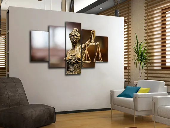 Модульная картина "Фемида правосудия"