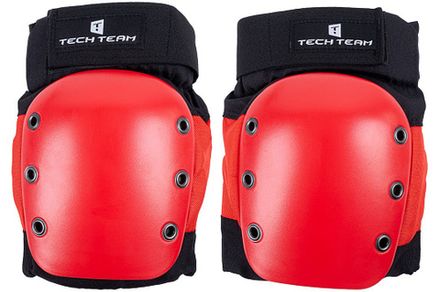 Защита коленей Tech Team ARMOR BASIC M1 (красный /red)