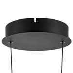 723127 Люстра LODI LED 36W 2880LM ЧЕРНЫЙ/ДЕРЕВО 3000K