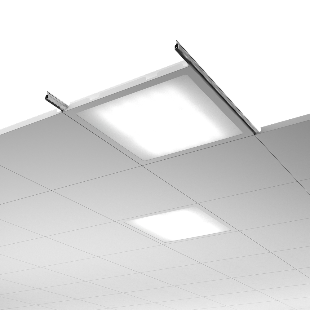 Светильник LED с равномерной засветкой Clip-In Comfort 600x600x60 60Вт 5000К 90Ra IP54 Опал GENILED