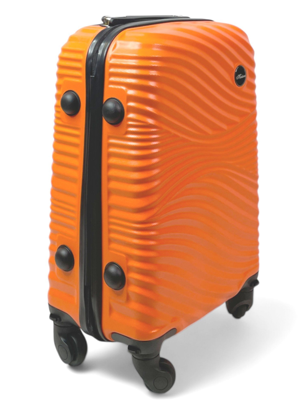 Ручная кладь Bon-Voyage Model Wave ABS, Оранжевый, XS