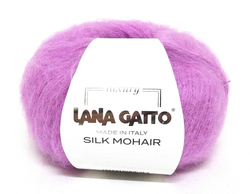 Пряжа Silk Mohair 25г, 212м, 75%кидмохер, 25%шёлк (цена за 1 шт)