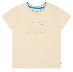 Футболка для мальчика теннисная Australian Open Logo Tee