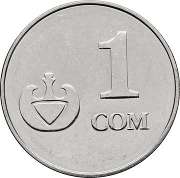 1 сом 2008 Кыргызстан