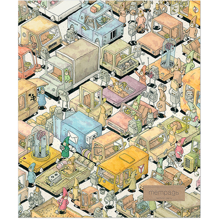 НОВИНКА! Тетрадь общая 48 листов на скрепке "Технодудлинг"