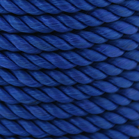 Шнур витой 5мм, ультрамарин (1м)