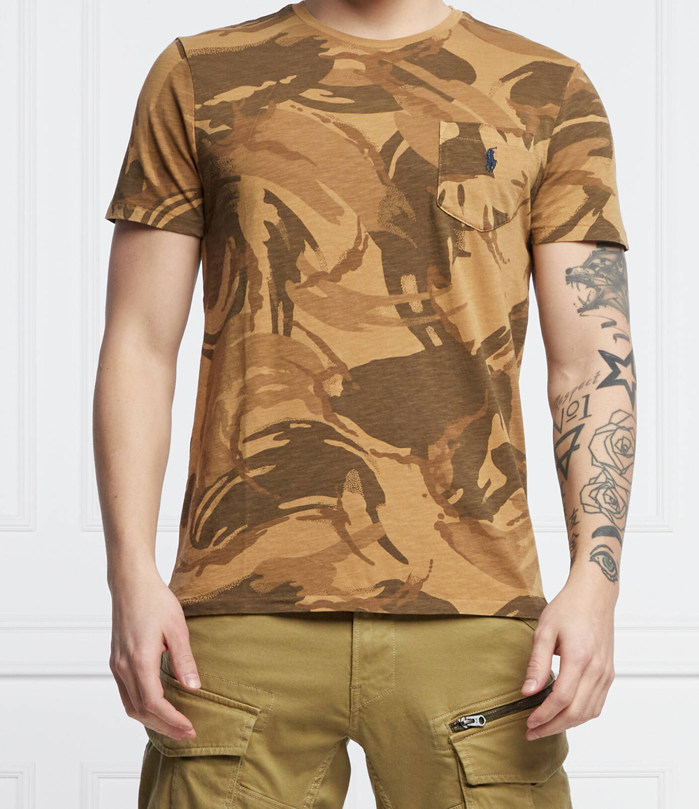 футболка POLO RALPH LAUREN - хаки(710857869)