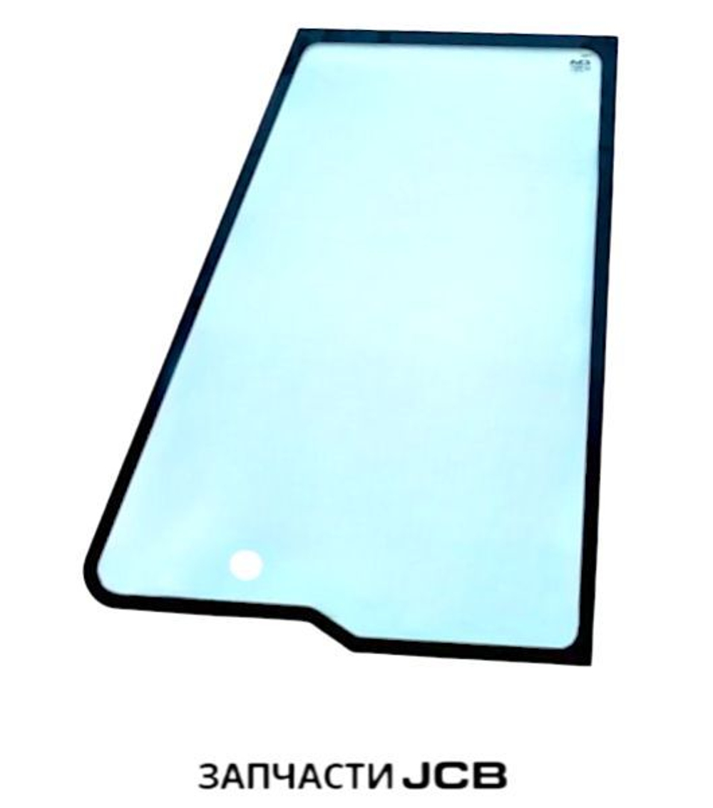 Стекло двери левое JCB 827/30563