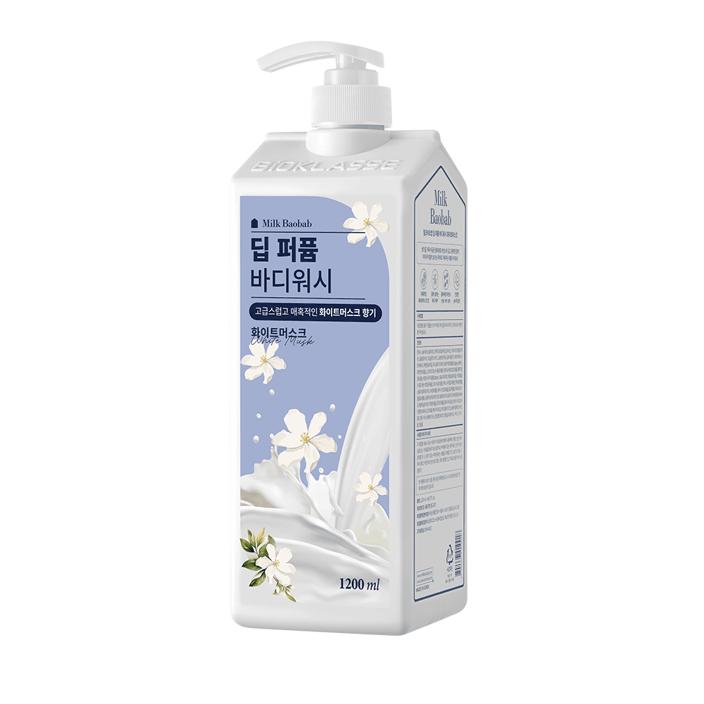 Deep Perfume Body Wash White Musk, 1200 мл.