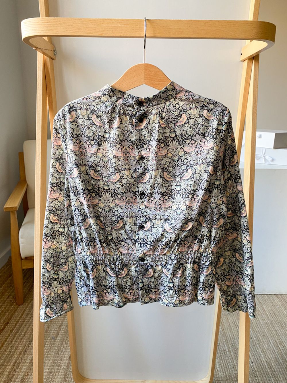 Хлопковая блузка Bonpoint, 128