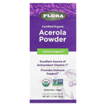 Flora, сертифицированный органический порошок ацеролы, 50 г (1,7 унции)