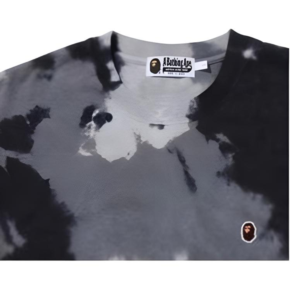 A Bathing Ape Bathing Ape Tie Dye Футболка серый
