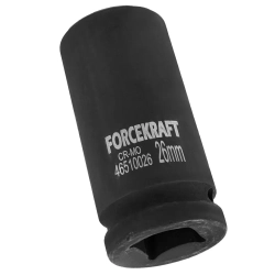 Головка ударная глубокая 3/4'', 26мм (6гр.) FORCEKRAFT FK-46510026