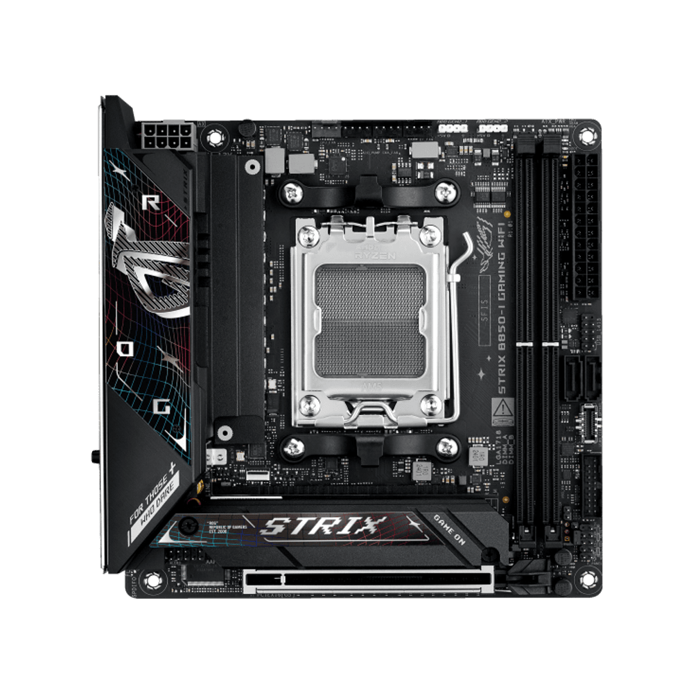 Материнская плата ASUS ROG STRIX B850-I GAMING WIFI AM5 2xDDR5 2xSATA 2xM.2 HDMI USB-C Mini-ITX