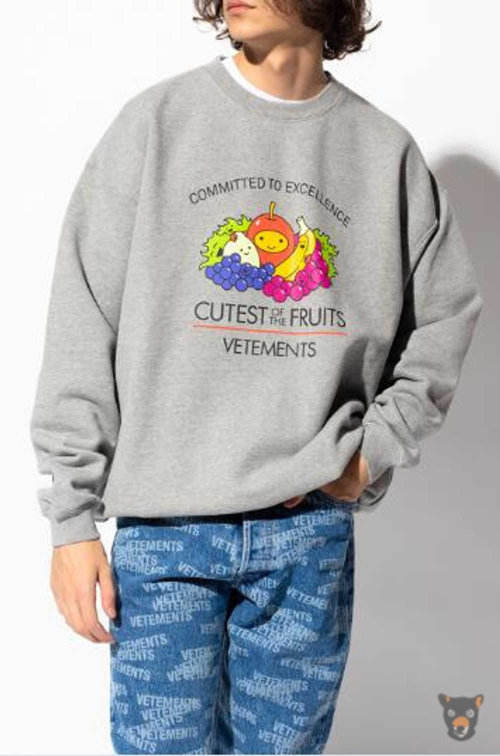 Свитшот Vetements "Fruits"