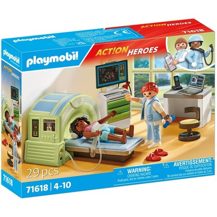 Playmobil - Action Heroes Пациент МРТ 71618 / артикул   71618  / GTIN 4008789716187