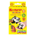 Карандаши воск. 6цв. 3-х гран, толстые (Каляка-Маляка)