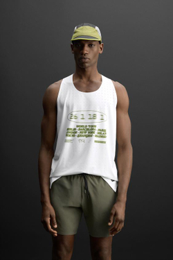 ZARA ТОП В СПОРТИВНОМ СТИЛЕ, БЕЛЫЙ