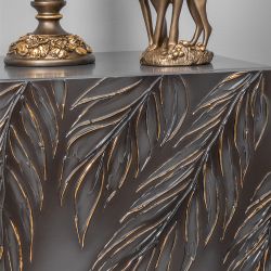 Тумба прикроватная Тропик Классика Серый Голд правая