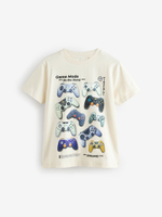 Футболка для мальчика Next E45-240, 3 шт., Молочный, Серый, Сиреневый