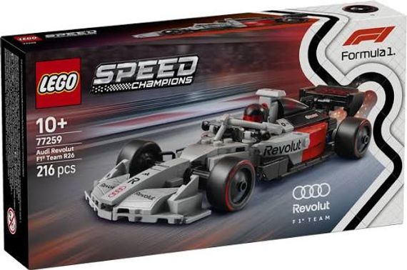 LEGO Constructor Speed Champions Audi Revolut F1 Team R26 Race Car