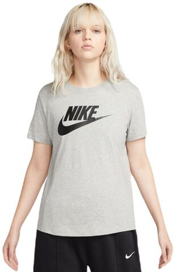 Женская теннисная футболка Nike Sportswear Essentials T-Shirt - серый