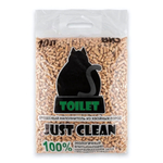 Наполнитель кошачий для туалета древесный 10 л JUST CLEAN